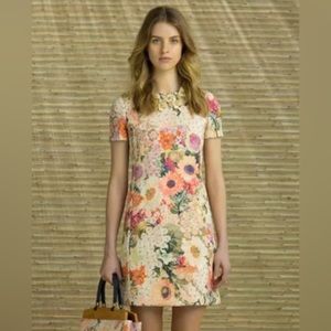 ✨Vintage Tory Burch Floral Tweed Dress✨